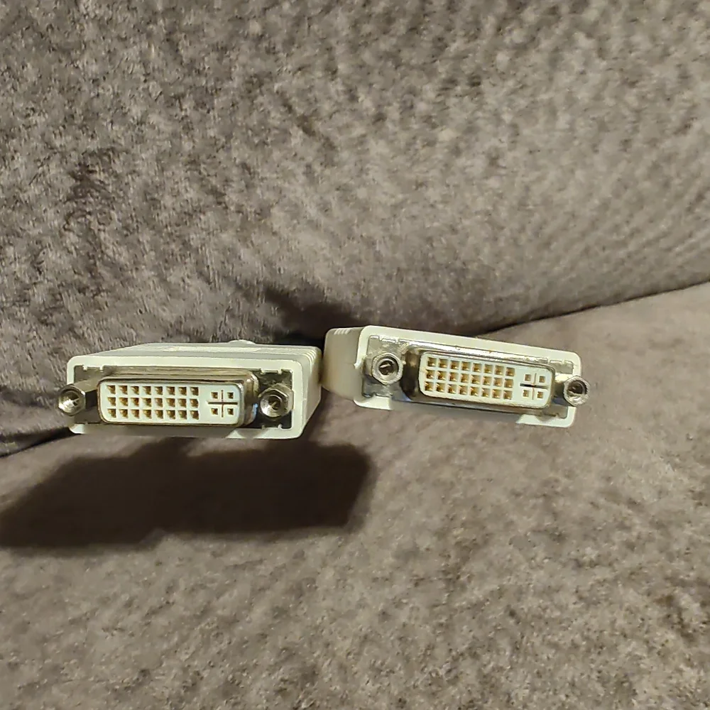 Dual DVI Cable Adapter for Video Graphics Card